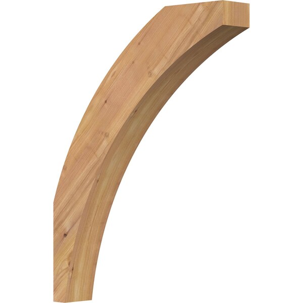 Ekena Millwork 3 1/2"W x 20"D x 26"H Thorton Smooth Knee Brace, Western Red Cedar BRC04X20X26THR00SWR - main